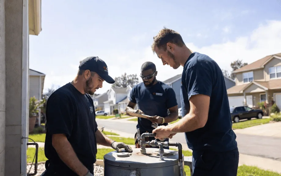 Water Heater Repair in Pineville, PA near me